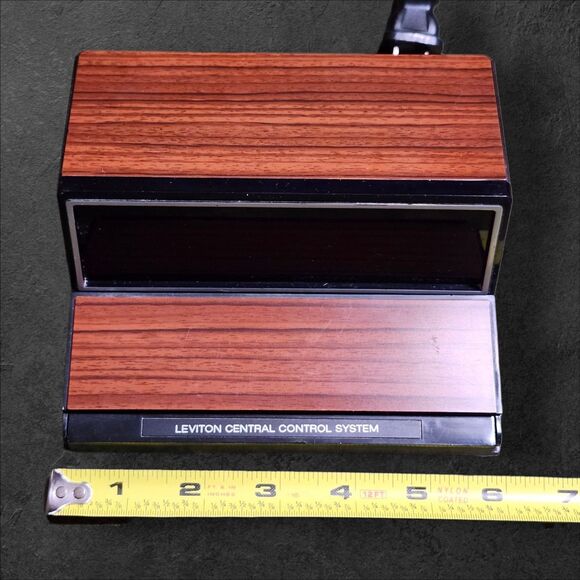Vintage Leviton Central Control System 6221 Clock Programmer 1980s Woodgrain - Picture 8 of 10